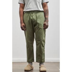 Universal Works Hi Water Trouser in Green Birch sz 28